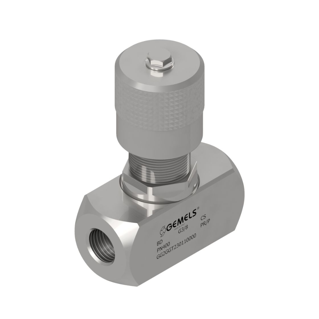 Gemels GV2 ball valve for excavators