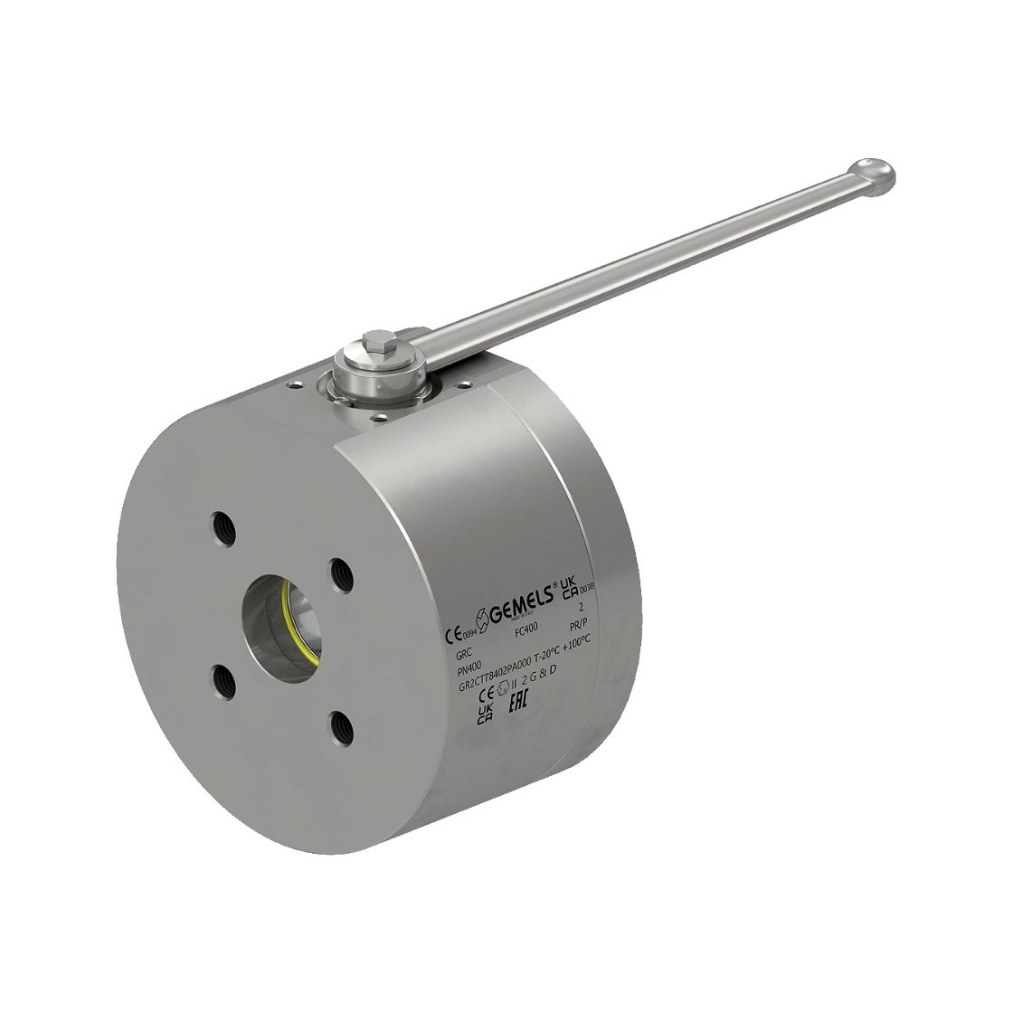 Gemels GV2 ball valve for excavators