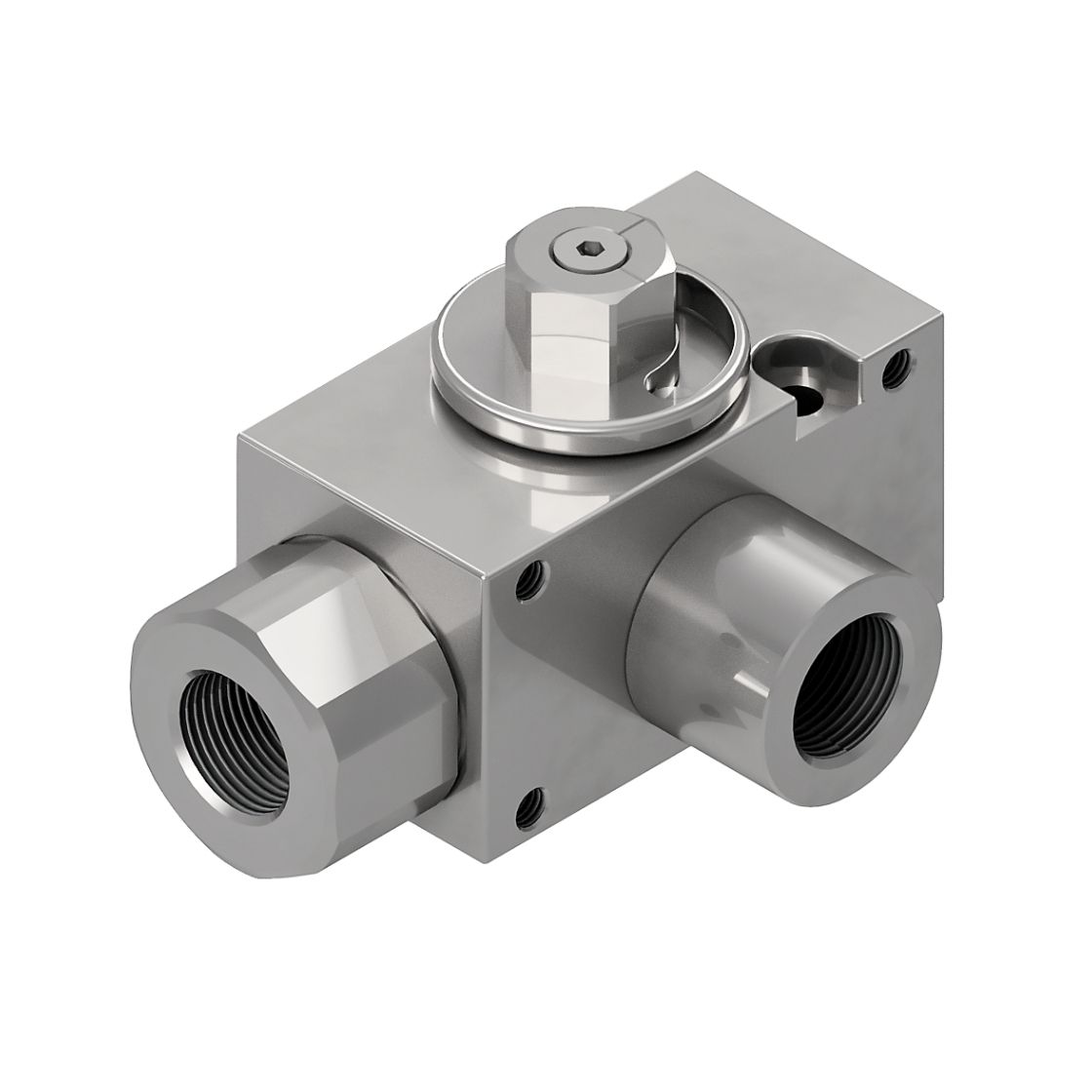 Gemels GV2 ball valve for excavators